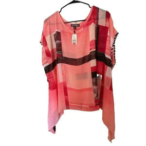 PICADILLY MULTI COLOR BLOUSE SIZE XL